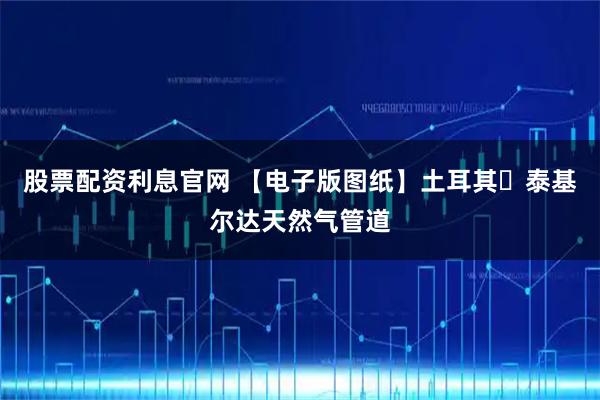 股票配资利息官网 【电子版图纸】土耳其・泰基尔达天然气管道